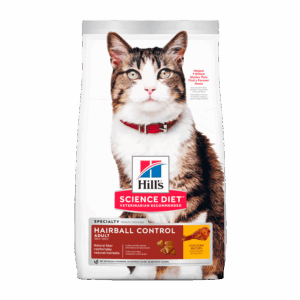 Hill's Pet Nutrition Science Diet Chicken Flavor Dry Cat Food for Adult, 15.5 lb. Bag