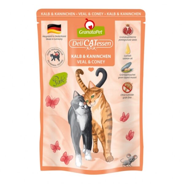 GranataPet Delicatessen Pouch Kalb & Kaninchen