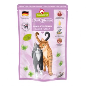 GranataPet Delicatessen Pouch Lamm & Truthahn Katzennassfutter