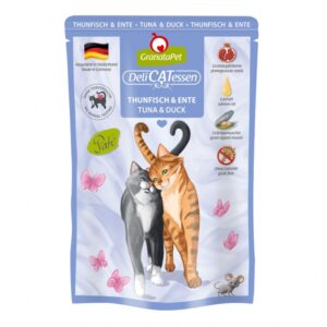 GranataPet Delicatessen Pouch Thunfisch & Ente Katzennassfutter