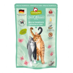 GranataPet Delicatessen Pouch Wild & Thunfisch Katzennassfutter