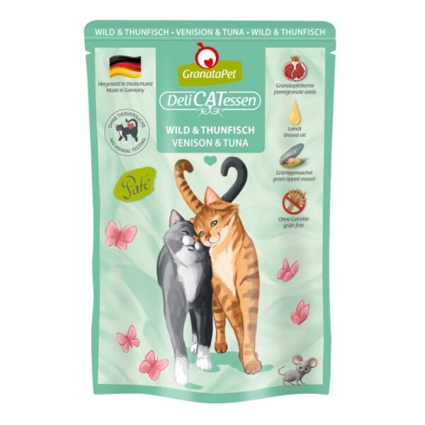 GranataPet Delicatessen Pouch Wild & Thunfisch Katzennassfutter