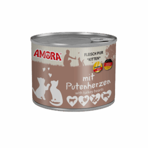 Amora Cat Dose Katzenkinder mit Putenherzen