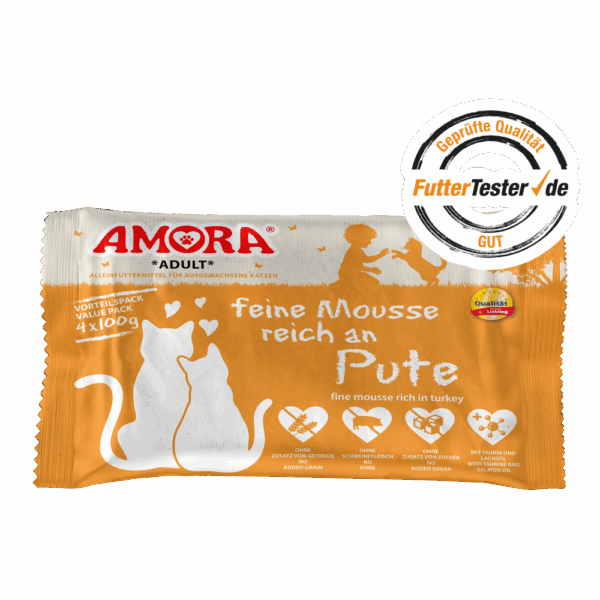 Amora Cat PB feine Mousse reich an Pute
