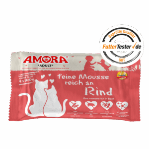 Amora Cat PB feine Mousse reich an Rind