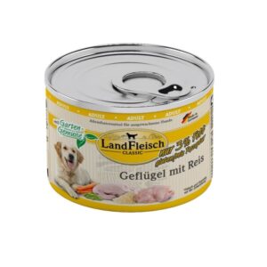 Landfleisch Dog Classic Geflügel mit Reis & Gartengemüse extra mager