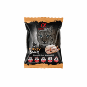 alpha spirit Cat Snacks Bag Truthahn